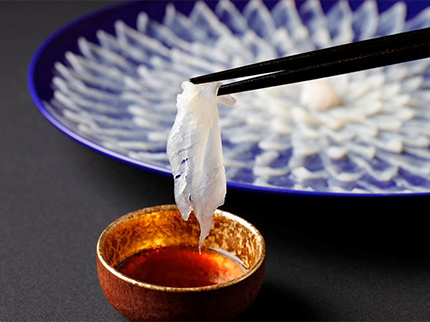 Image of fugu (blowfish) dishes